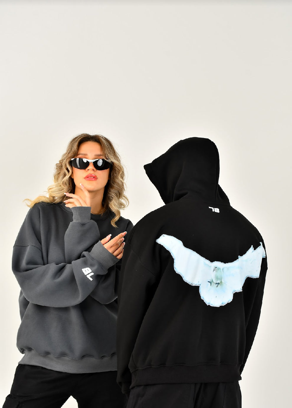 Eagle hoodie black