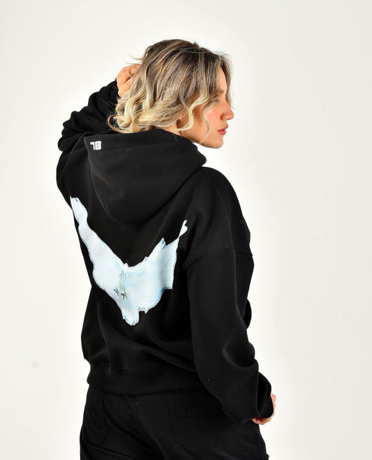 Eagle hoodie black