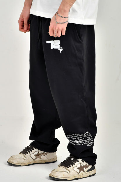 “Random Arabic” sweatpants black